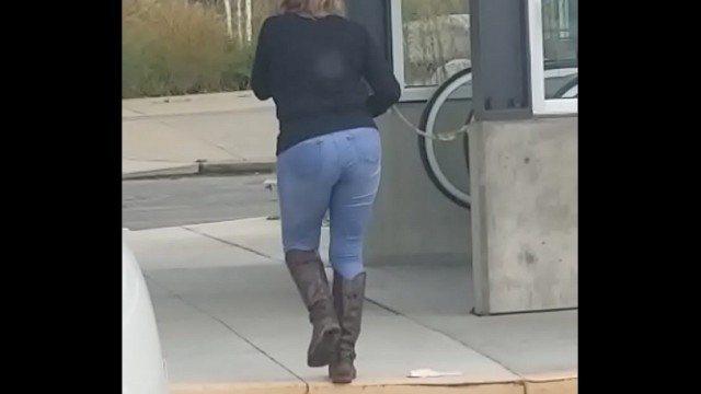 Marierocks Straight Big Ass Gilf Out Of Ass Jeans Hiddencamera Public